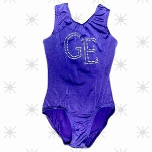 Gymnastics Leotard, Girls Size M